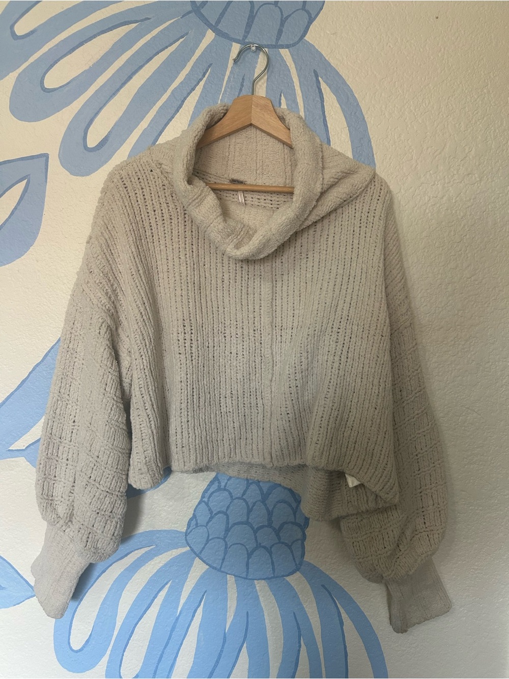 Free People Be Yours Cowl Neck Pullover Sweater